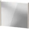 Image de Duravit, Miroir, D-Code miroir, champ lumineux LED en haut, 800x700mm, interrupteur externe nécessaire, 6 W (80 x 70 cm)