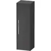 Image de Duravit, Armoire de salle de bain, D-Code Armoire mi-haute, 1 porte avec butée à droite, 400x360x1320mm, avec poignée (40 x 36 x 132 cm)