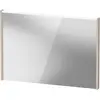 Image de Duravit, Miroir, D-Code miroir, champ lumineux LED en haut, 1000x700mm, interrupteur externe nécessaire, 7 W (100 x 70 cm)