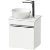 Image de Duravit, Meuble sous-lavabo, Sivida Meuble sous-lavabo sur console, charnières à gauche, poignée profilée chromée, 4 (40 x 32.50 x 44 cm)