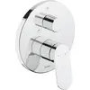 Image de Duravit, Robinetterie de salle de bains, Wave Mitigeur monocommandé encastré pour bain, 2 consommateurs, chrome brillant, WA5210018010