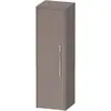 Image de Duravit, Armoire de salle de bain, D-Code Armoire mi-haute, 1 porte avec butée à gauche, 400x360x1320mm, avec poignée (40 x 36 x 132 cm)