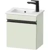 Image de Duravit, Meuble sous-lavabo, Sivida bâti-support pour lavabo, charnières à gauche, poignée encastrée noir diamant ma (40 x 28.70 x 44.30 cm)