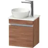 Image de Duravit, Meuble sous-lavabo, Sivida Meuble sous-lavabo sur console, charnières à gauche, poignée profilée chromée, 4 (40 x 32.50 x 44 cm)