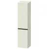 Image de Duravit, Armoire de salle de bain, Sivida Armoire haute, poignée noire diamant mat, charnières à droite, 2 portes, 400x374x1 (40 x 37.40 x 144 cm)