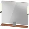 Image de Duravit, Miroir, Sivida miroir, chrome, 850x36x650mm, éclairage à poser, interrupteur à détecteur, raccor (85 x 65 cm)