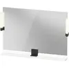 Image de Duravit, Miroir, Sivida miroir, noir diamant mat, 1050x36x650mm, éclairage à poser, interrupteur à détect (105 x 65 cm)
