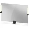 Image de Duravit, Miroir, Sivida miroir, noir diamant mat, 1050x36x650mm, éclairage à poser, interrupteur à détect (105 x 65 cm)