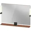 Image de Duravit, Miroir, Sivida miroir, noir diamant mat, 1050x36x650mm, éclairage à poser, interrupteur à détect (105 x 65 cm)