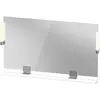 Image de Duravit, Miroir, Sivida miroir, chrome, 1250x36x650mm, éclairage à poser, interrupteur à détecteur, racco (125 x 65 cm)