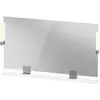 Image de Duravit, Miroir, Sivida miroir, chrome, 1250x36x650mm, éclairage à poser, interrupteur à détecteur, racco (125 x 65 cm)
