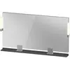 Image de Duravit, Miroir, Sivida miroir, chrome, 1330x36x650mm, éclairage à poser, interrupteur à détecteur, racco (133 x 65 cm)
