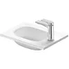 Image de Duravit, Lavabo, Sivida Lave-mains pour meubles, 1 trou pour robinetterie à droite, sans trop-plein, 410x330 (330 mm, 410 mm)