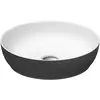 Image de Duravit, Lavabo, Sivida lavabo à poser, rond, 400x400mm, sans trou pour robinet, sans trop-plein (400 mm, 400 mm)