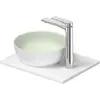 Image de Duravit, Lavabo, Set lavabo Sivida, rond, 300x300mm, incl. console 410x330mm (330 mm, 410 mm)