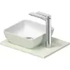 Image de Duravit, Lavabo, Set lavabo Sivida, carré, 300x300mm, incl. console 410x330mm (330 mm, 410 mm)