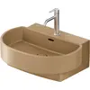 Image de Duravit, Lavabo, Lavabos Balcoon, plage de robinetterie, 1 trou de robinetterie, avec trop-plein, avec robinetterie (480 mm, 600 mm)