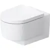 Image de Duravit, Cuvette toilettes + bidet, WC suspendu Balcoon, 540mm, chasse deau basse, rimless, fixation non apparente, 4,5 l, sortie