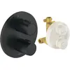 Image de Duravit, Robinetterie de salle de bains, Robinetterie thermostatique Set thermostatique encastré, rosace ronde, 2 consommateurs, 24 l/min