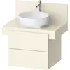 Image de Duravit, Meuble sous-lavabo, Balcoon Meuble sous-lavabo avec console, suspendu, rectangulaire, technique Tip-on, 570x600x534mm (60 x 57 x 53.40 cm)