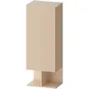Image de Duravit, Armoire de salle de bain, Balcoon armoire mi-haute, carrée, 1 porte avec butée à gauche, avec technique Tip-on (50 x 36 x 132 cm)