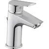 Image de Duravit, Robinetterie de salle de bains, No.1 Mitigeur monocommandé pour lavabo, avec garniture découlement, chrome brillant, N1101