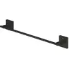 Image de Grohe, Porte-serviettes + crochets pour serviettes, Start Cube QuickFix porte-serviettes de bain, à coller ou à percer, noir mat