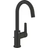Image de Grohe QuickFix Start L-size wastafelkraan met trekwaste mat zwart