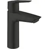 Image de Grohe, Robinetterie de salle de bains, Start QuickFix Robinet de lavabo taille M, push-open, incl. outil 3-en-1, économie d'eau, noir mat
