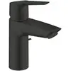 Image de Grohe QuickFix Start S-Size wastafelkraan met koude start en trekwaste mat zwart