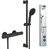 Image de Grohe, Robinetterie de salle de bains, Precision Start Thermostat-Brausearmatur inklusive Vitalio Start 110 Brausestangenset, kleben oder b