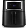 Image de Gourmetmaxx Heissluft-Fritteuse Digital 7l 1700W schwarz matt/Edelsta, Friteuse, Noir