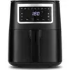 Image de Gourmetmaxx Heissluft-Fritteuse Digital 4l 1300W schwarz matt 4 l 13, Friteuse, Noir