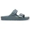 Image de Birkenstock, Hommes, Sandales, Klapki Arizona EVA - basalt gray rozmiar : 42, Gris, Argent, (42)