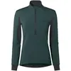Image de Vaude, Femmes, Maillot de cyclisme, Women's Kuro Halfzip L/S Tricot (S), Bleu, S