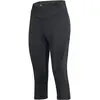 Image de Vaude, Femmes, Pantalon de cyclisme, Matera 3/4 Damen Tights (40, M), Jaune, Noir