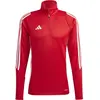 Image de adidas, Hommes, T-shirt de sport, TIRO24 TRTOP (L), Rouge, Blanc, L