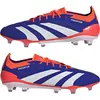Image de Adidas, Hommes, Chaussures de football, Predator ELITE FG LUCBLU/FTWWHT/SOLRED - 8/42 (42), Orange, Bleu