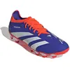 Image de Adidas, Hommes, Chaussures de football, Chaussures Predator Pro MG pour hommes (41), Bleu, Rouge, Blanc