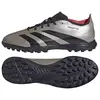 Image de Adidas, Hommes, Chaussures de football, Predator League TF Fussballschuhe (40 2/3), Noir, Gris, Argent