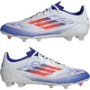 Image de Adidas, Unisexe, Chaussures de football, chaussures de football f50 league fg/mg (44 2/3), Blanc, Bleu, Rouge