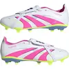 Image de Adidas, Hommes, Chaussures de football, Predator League FG/MG (45 1/3), Pink, Multicolore, Rose, Jaune, Blanc