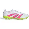 Image de Adidas, Hommes, Chaussures de football, Chaussures de football Predator Pro FG pour hommes (43 1/3), Pink, Multicolore, Blanc