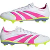 Image de Adidas, Hommes, Chaussures de football, Predator League FG/MG Fussballschuhe (40 2/3), Blanc, Multicolore