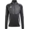 Image de Adidas, Hommes, Pull-over, Tiro 24 Sweatshirt d'hiver, Noir, Gris, (L)