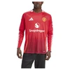 Image de Adidas T-shirt à Manches Longues Domicile Manchester United 24/25