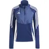 Image de Adidas, Femmes, T-shirt de sport, Tiro 24 Winter Sweatshirt (XL), Bleu, XL