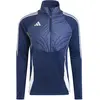 Image de Adidas, Hommes, Vestes de survêtement, Bluza m ska Tiro 24 Winterized niebieska IY0127 L (L), Blanc, Bleu, L