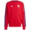 Image de Adidas, Hommes, Pull-over, Arsenal London DNA-Sweatshirt, Rouge, (M)