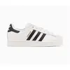 Image de Adidas, Hommes, Baskets, Superstar II, Noir, Blanc, (39 1/3)